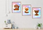 downloadable eccentric nursery wall art