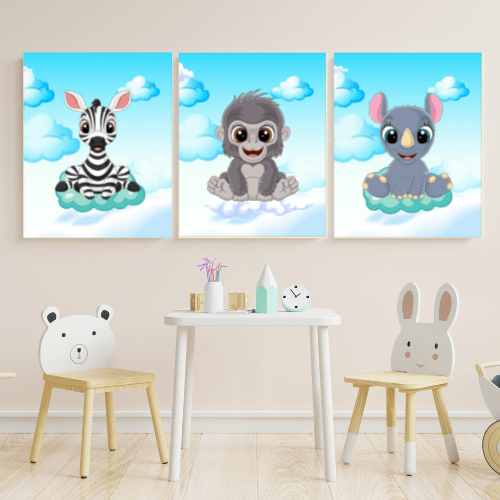 downloadable whimsical nursery wall art