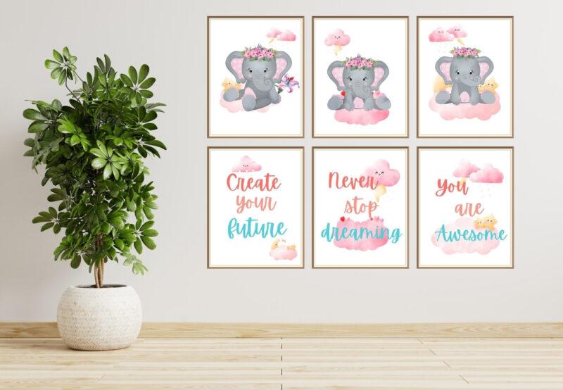 little peanut wall art set