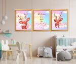 noble spirit nursery prints set