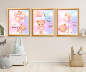 printable cute nursery whimsical wonders wall art