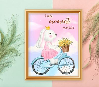 printable gentle hearts nursery prints