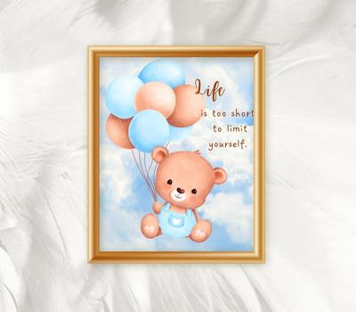 printable heaven sent wall art