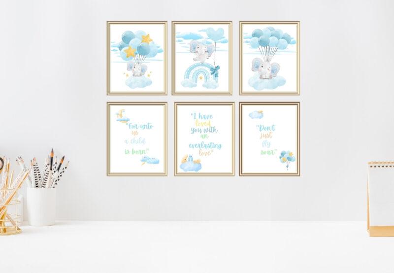 printable sweet safari wall art