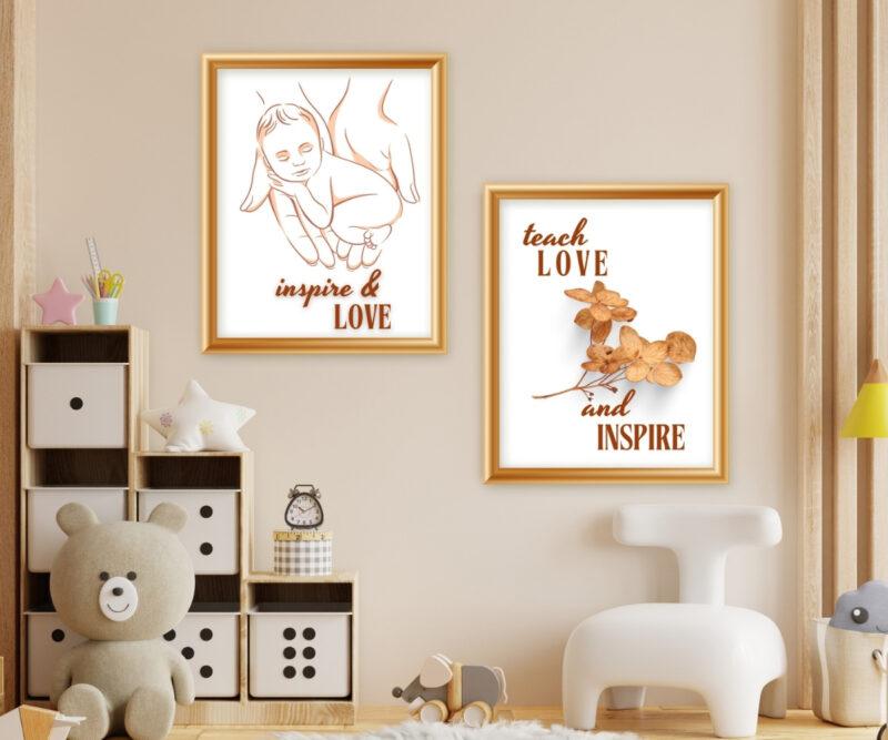 tender love wall art set